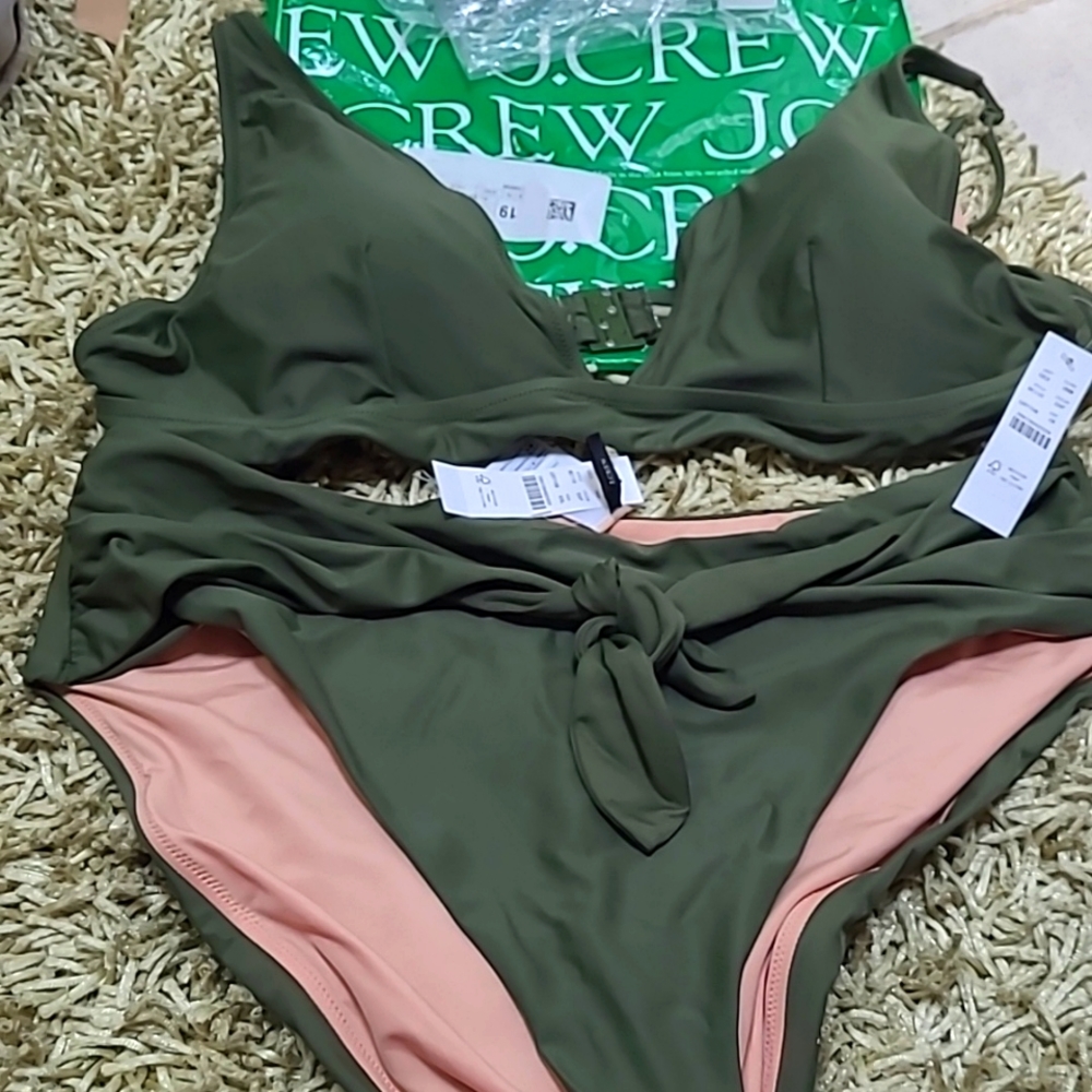 J. Crew 2 piece bathing suit